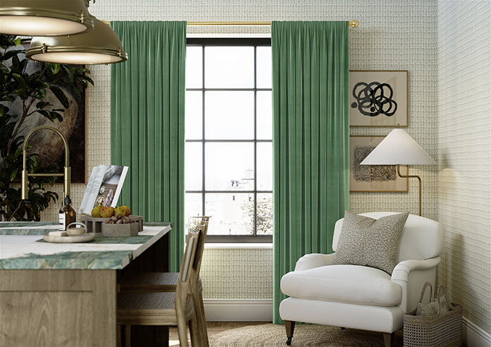 Ultra Luxe Velvet, Jade - Made to Measure Curtains - Image 3